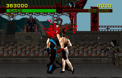 Mortal Kombat  Sub-Zero's Head Rip Fatality 