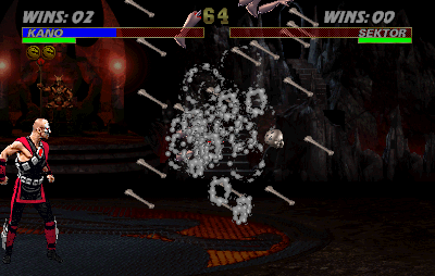 Mortal Kombat 3: Kano Finishing Moves 