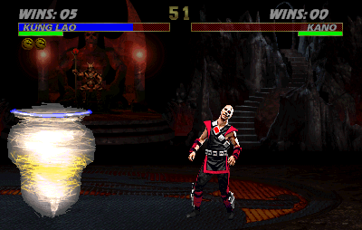 Ultimate Mortal Kombat 3 - Kano - Laser Fatality 