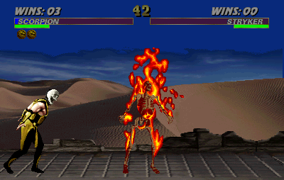 Aprenda como fazer fatality do Scorpion no Mortal Kombat Trilogy 