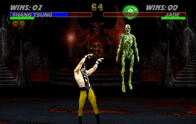 Shang Tsung Fatality II - Mortal Kombat 3 (GIF)